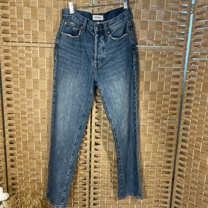 Pistola Classic Blue Denim Jeans Charlie High Rise 24